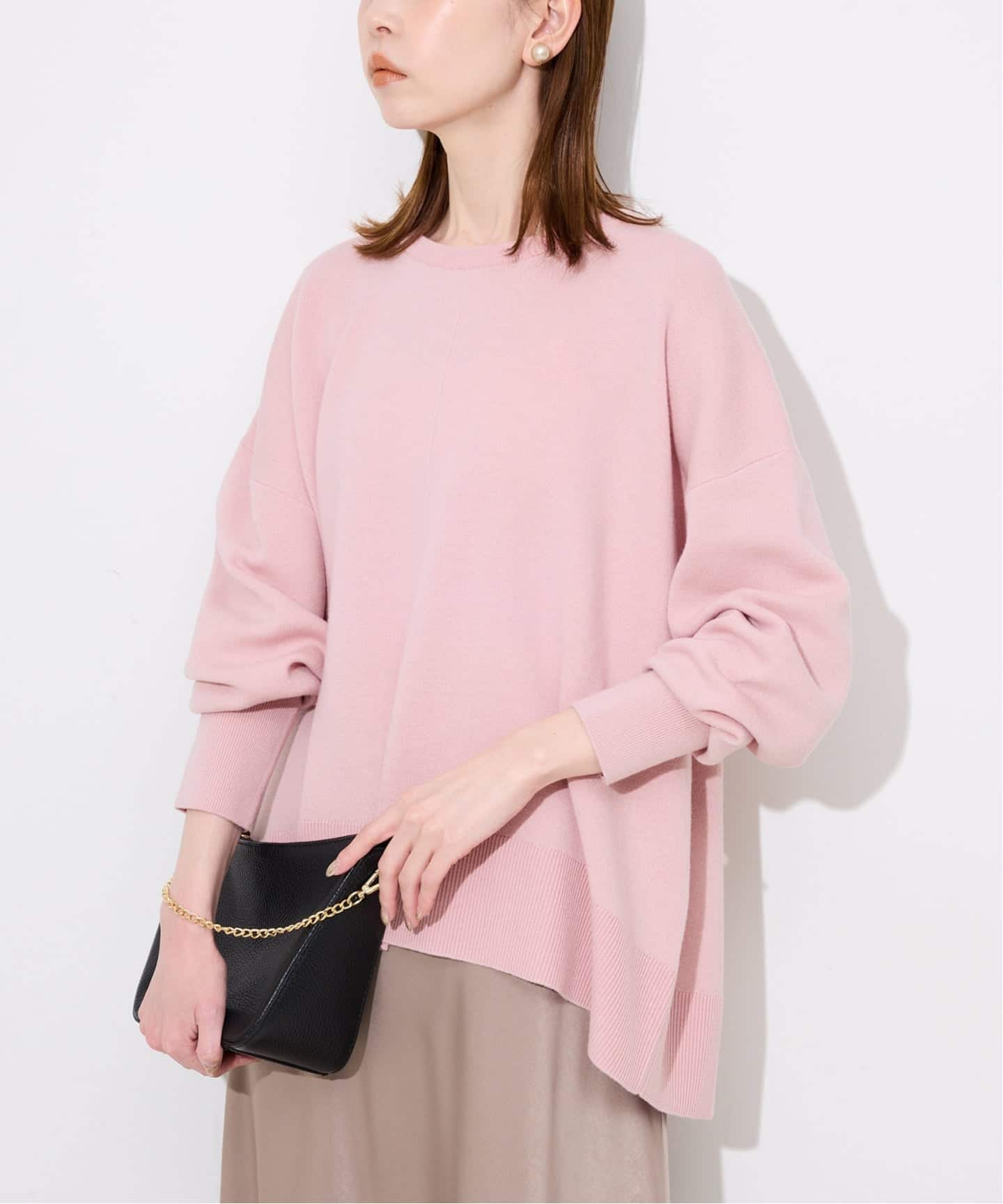 ウォッシャブル スムース クルーネック プルオーバー セットアップ対応可/追加》ウォッシャブルスムース クルーネックプル