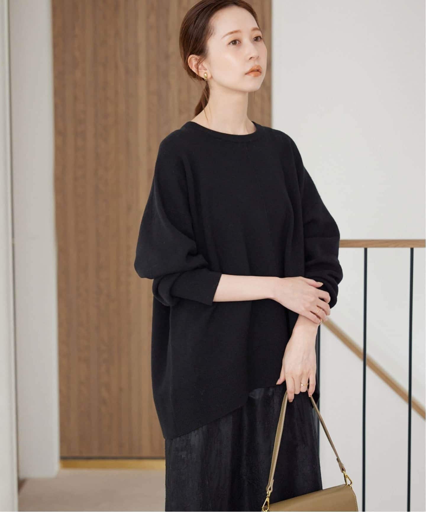 SLOBE IENA - SLOBIENA  SLOBE  ウォッシャブル　スムース　ニット　プルオーバー SLOBE IENA（スローブイエナ）の「ウォッシャブル スムース