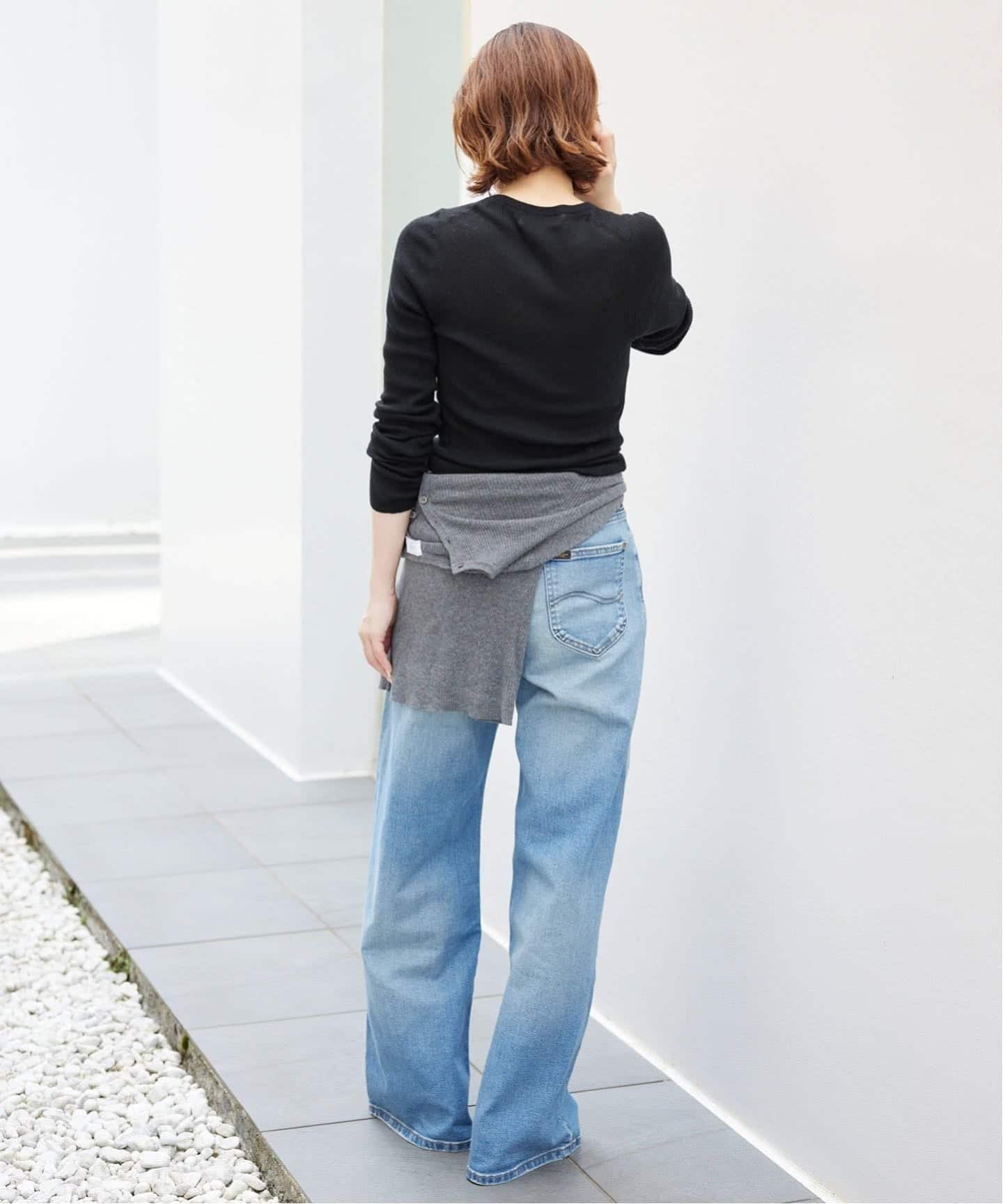 WEB限定/追加》スイビハイゲージヘンリープルオーバー（ニット