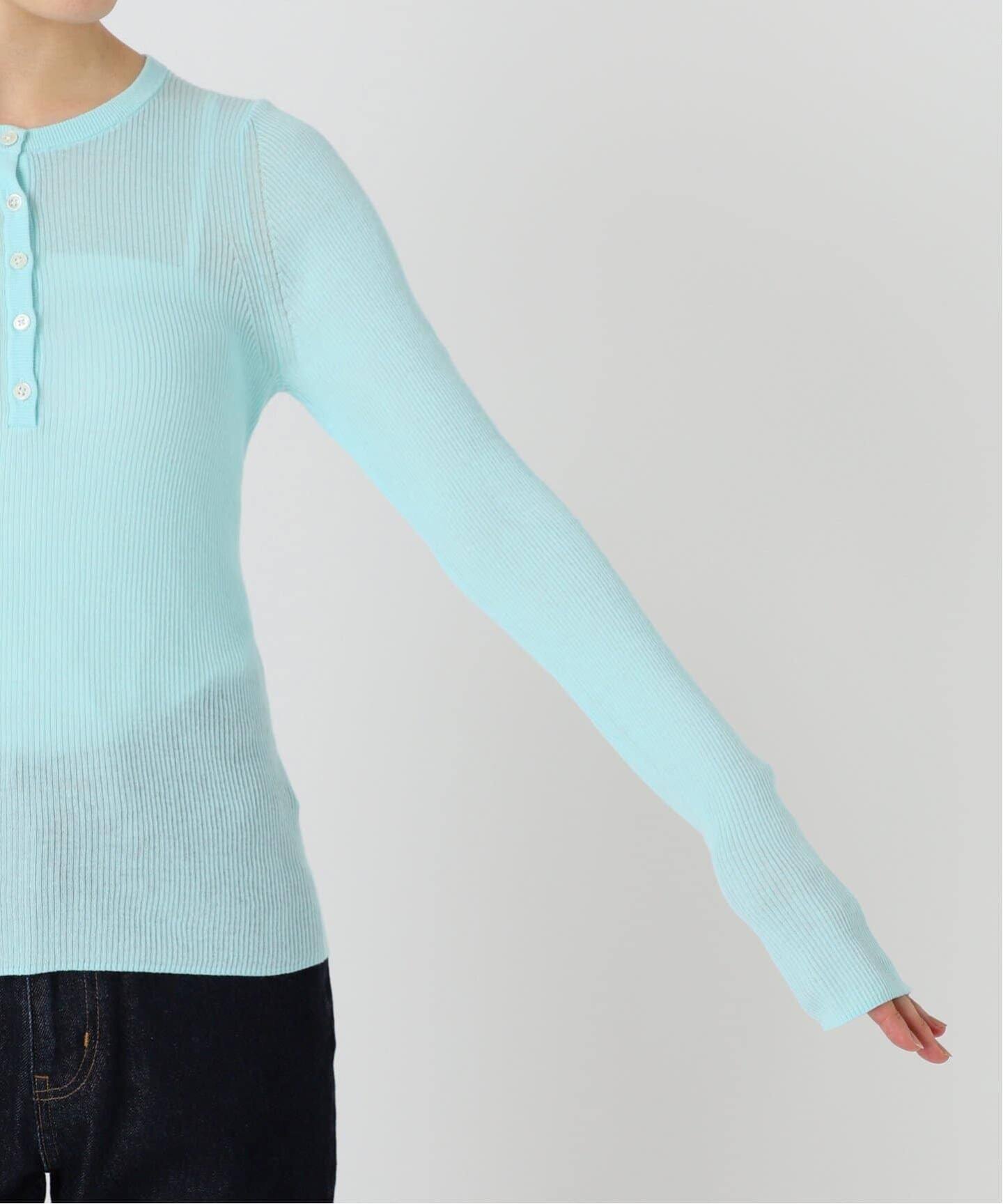 WEB限定/追加》スイビハイゲージヘンリープルオーバー（ニット