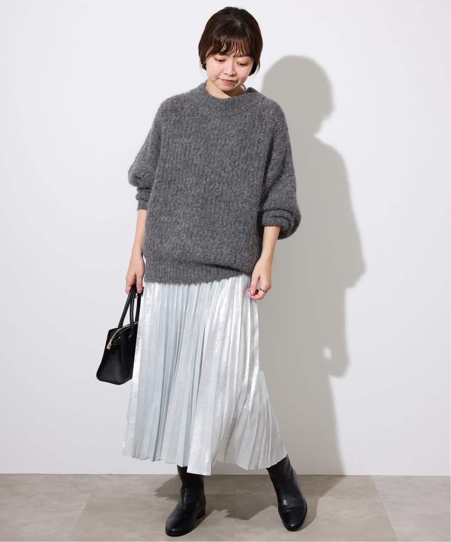 アルパカ混BIG プルオーバー（ニット／セーター）｜SLOBE IENA