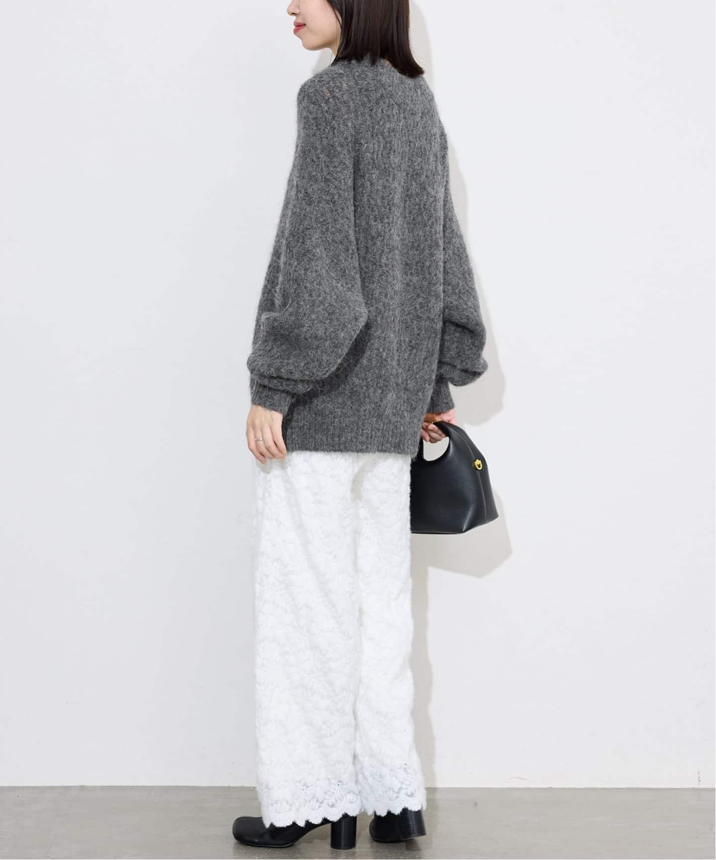 アルパカ混BIG プルオーバー（ニット／セーター）｜SLOBE IENA