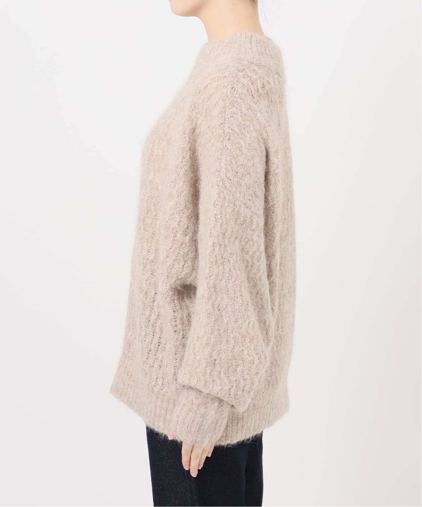 【美品】IENA イエナ ニット セーター アルパカ混　プルオーバー アルパカ混BIG プルオーバー（ニット／セーター）｜SLOBE IENA