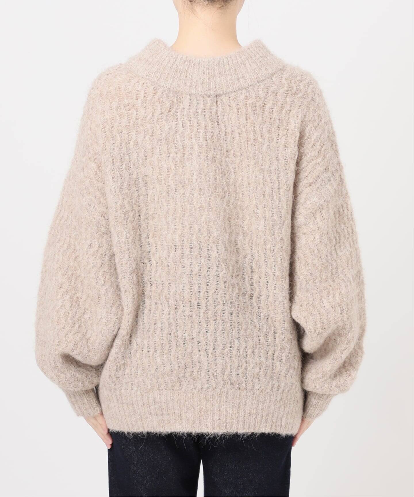 アルパカ混BIG プルオーバー（ニット／セーター）｜SLOBE IENA