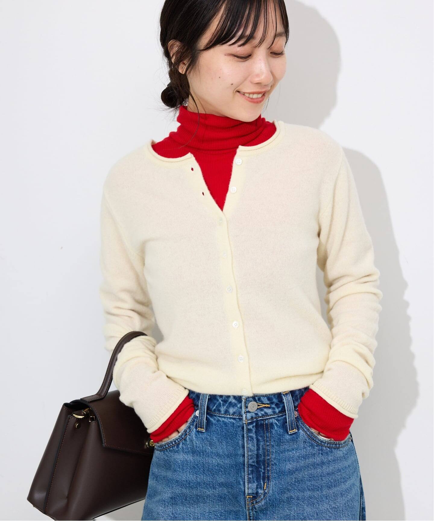 echecs クルーネックカーディガン（カーディガン）｜SLOBE IENA