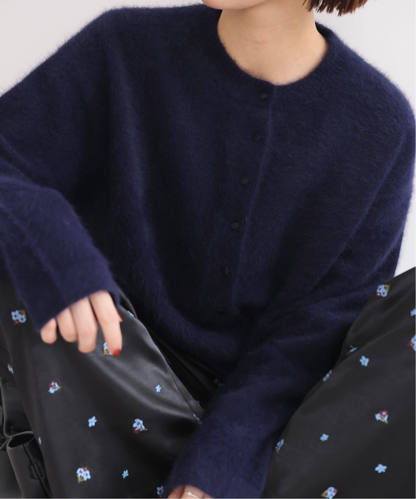 フォックスアルパカカーディガン（カーディガン）｜SLOBE IENA