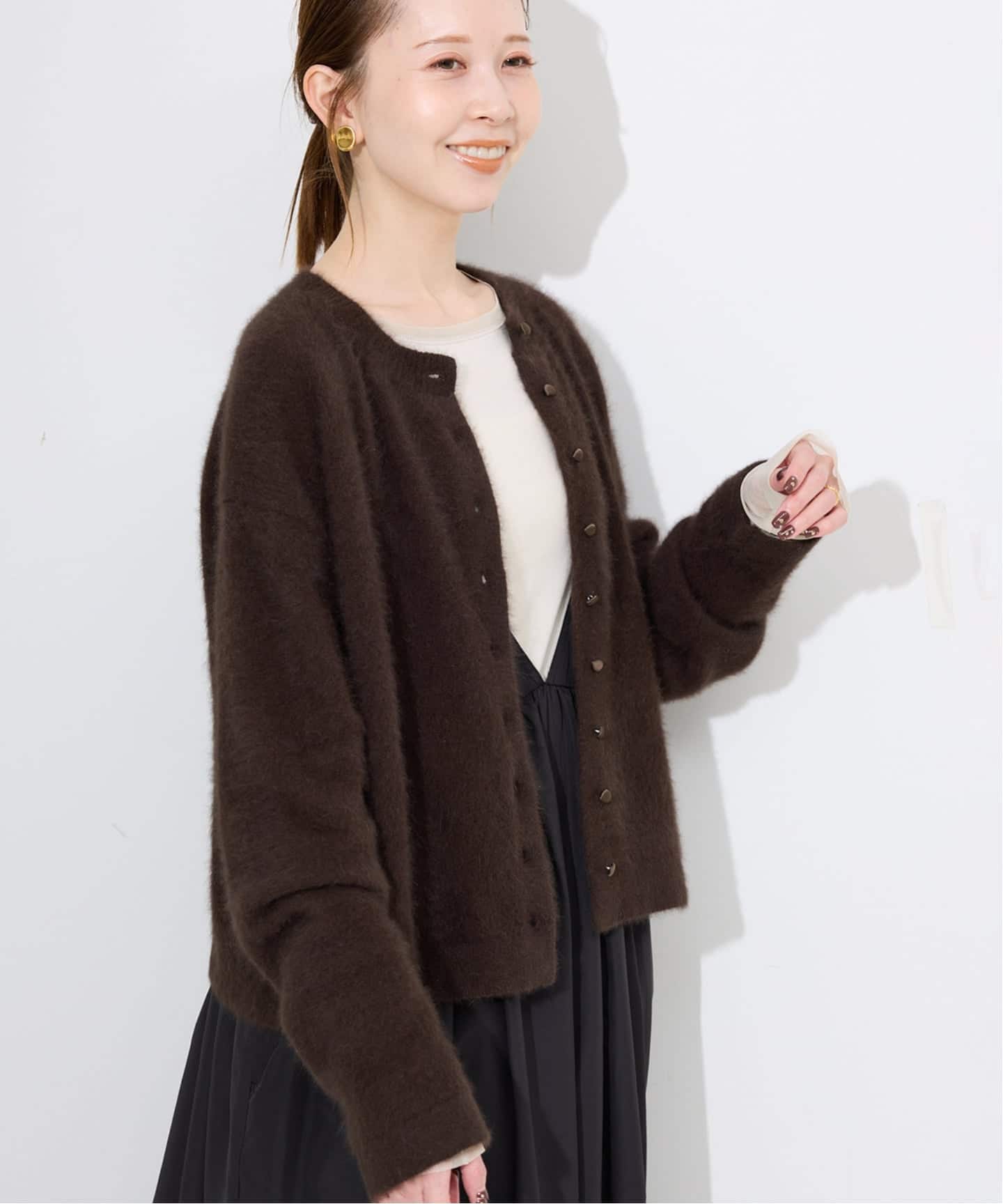 SLOBE IENA取扱 MEYAME TWEEDカーディガン 2023SS SLOBE IENA取扱 MEYAME TWEEDカーディガン 2023SS - メルカリ