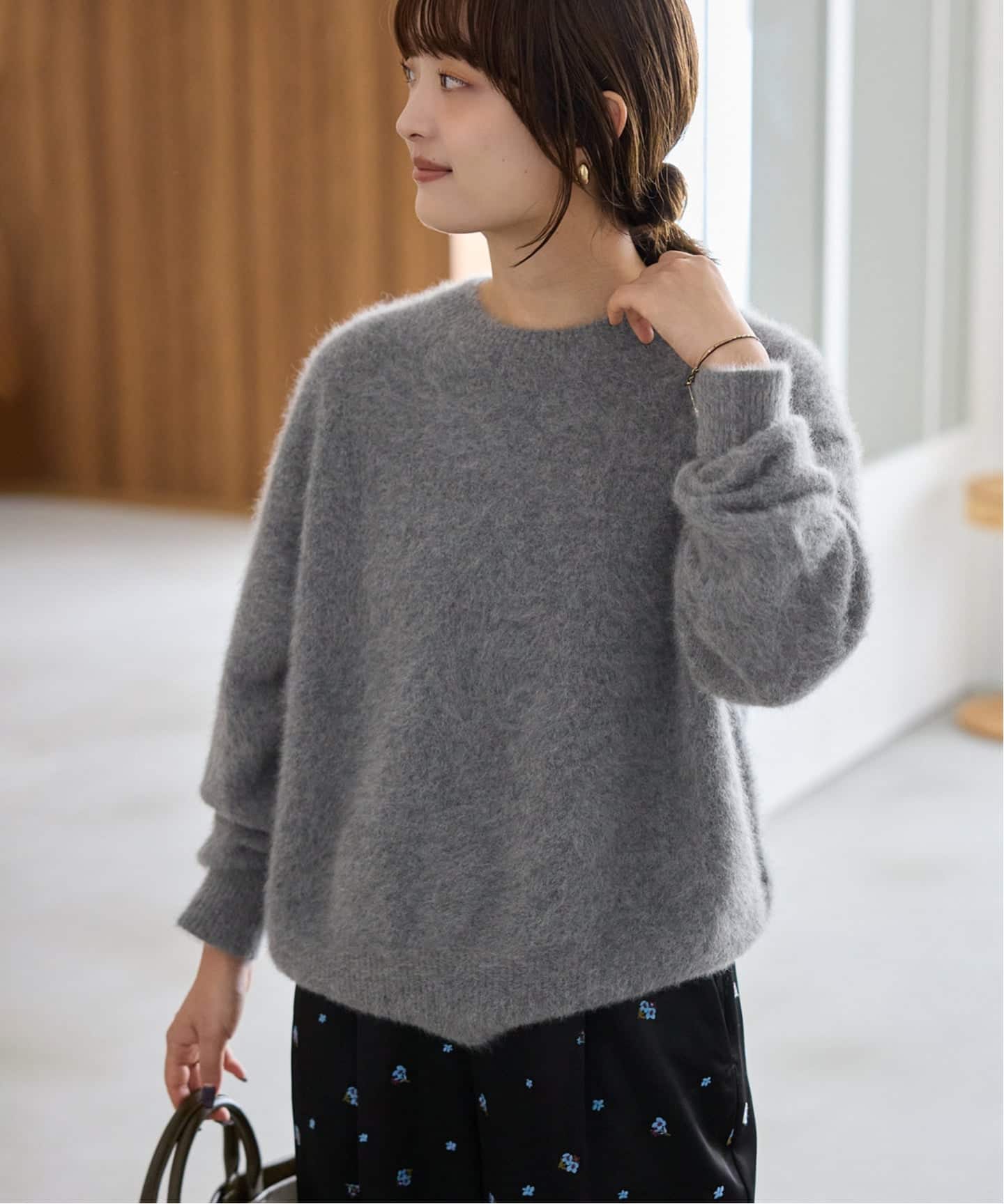 フォックスアルパカプルオーバー（ニット／セーター）｜SLOBE IENA