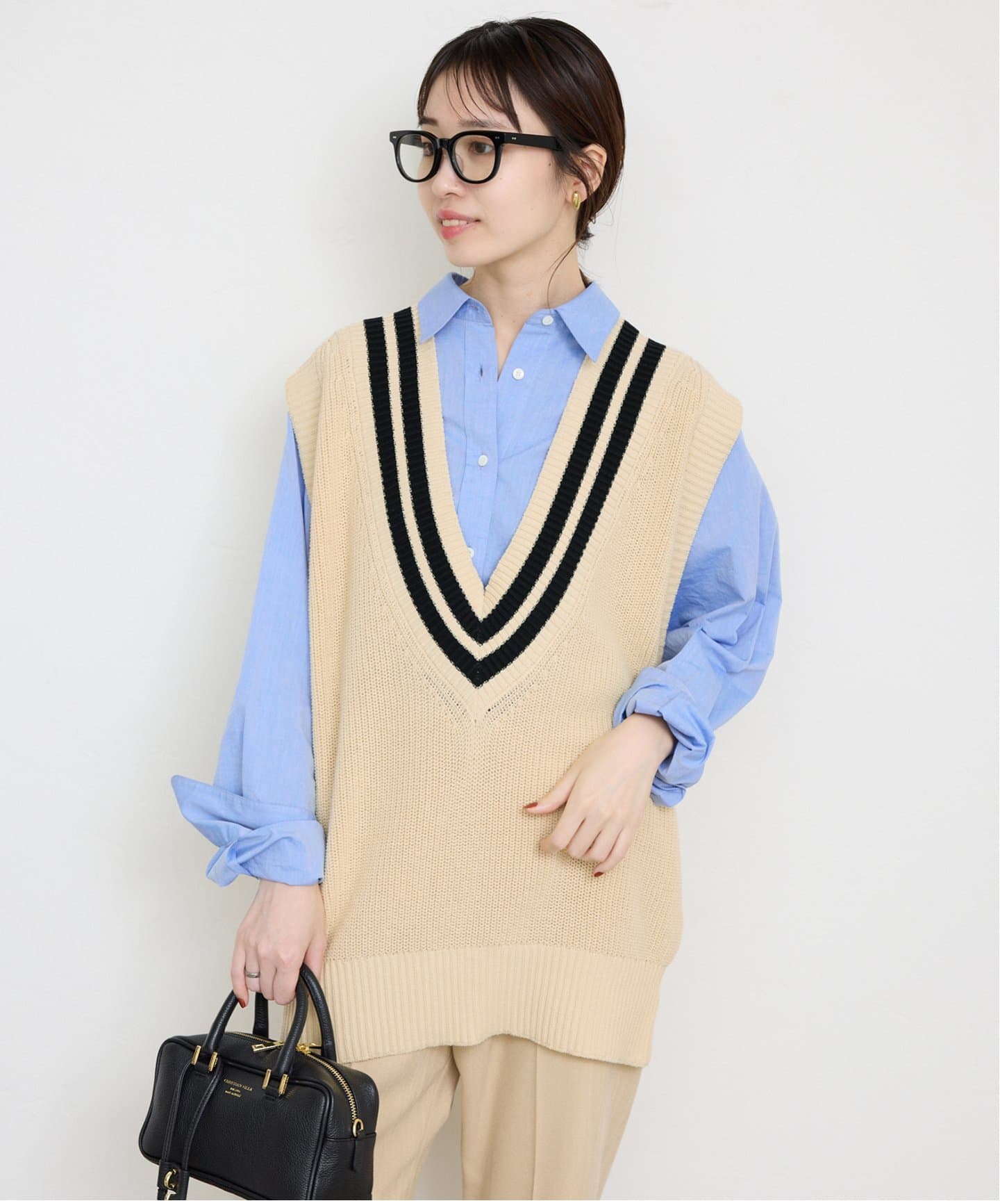 スローブイエナ　チルデンベスト チルデンベスト（ベスト）｜SLOBE IENA（スローブ イエナ）の