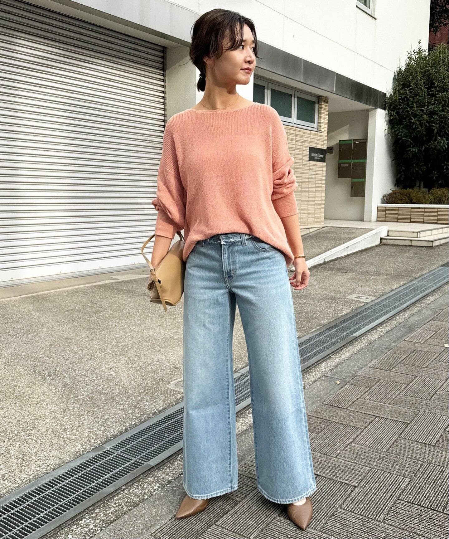 リネン混畦ニット（ニット／セーター）｜SLOBE IENA（スローブ