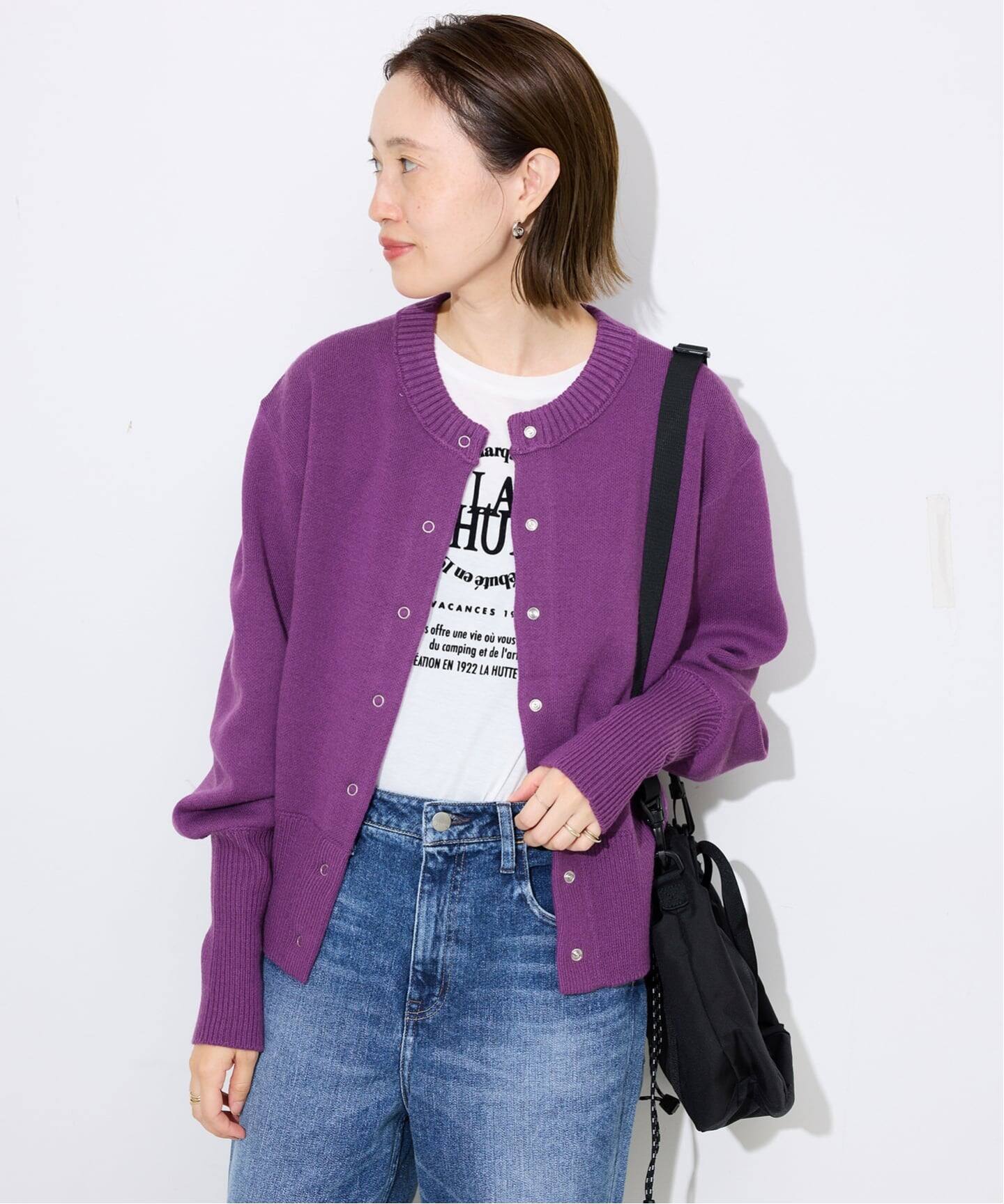 ◆SLOBE IENA◆ジャガードニットカーディガン SLOBE IENA（スローブイエナ） カーディガン ジャガードニット