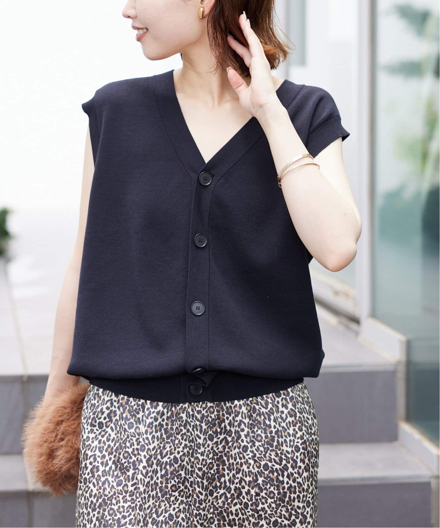 IENA（イエナ）の「テープヤーン ジレ（ベスト）」 - WEAR