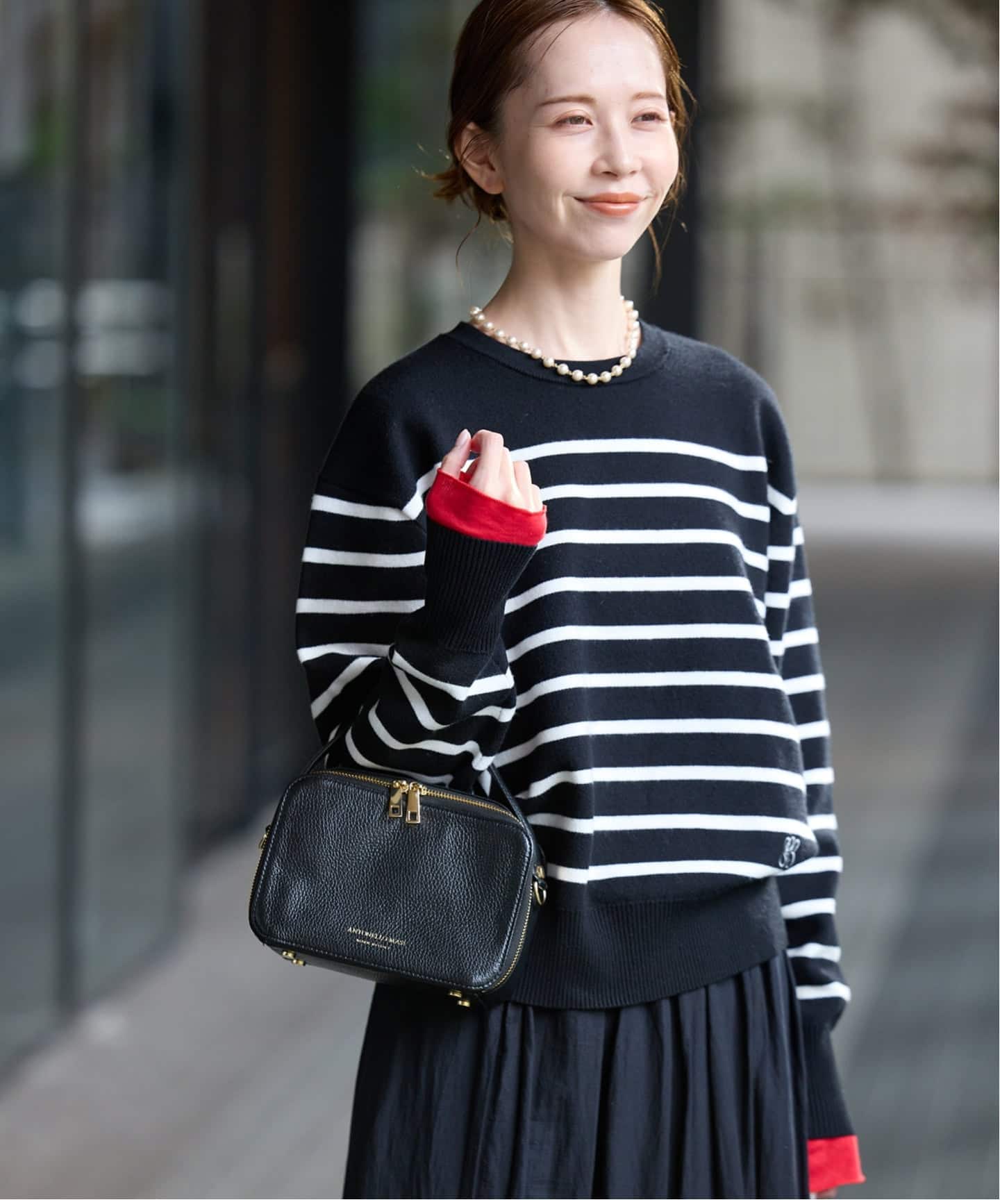 パネルボーダーニット（ニット／セーター）｜SLOBE IENA（スローブ