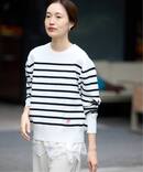 パネルボーダーニット