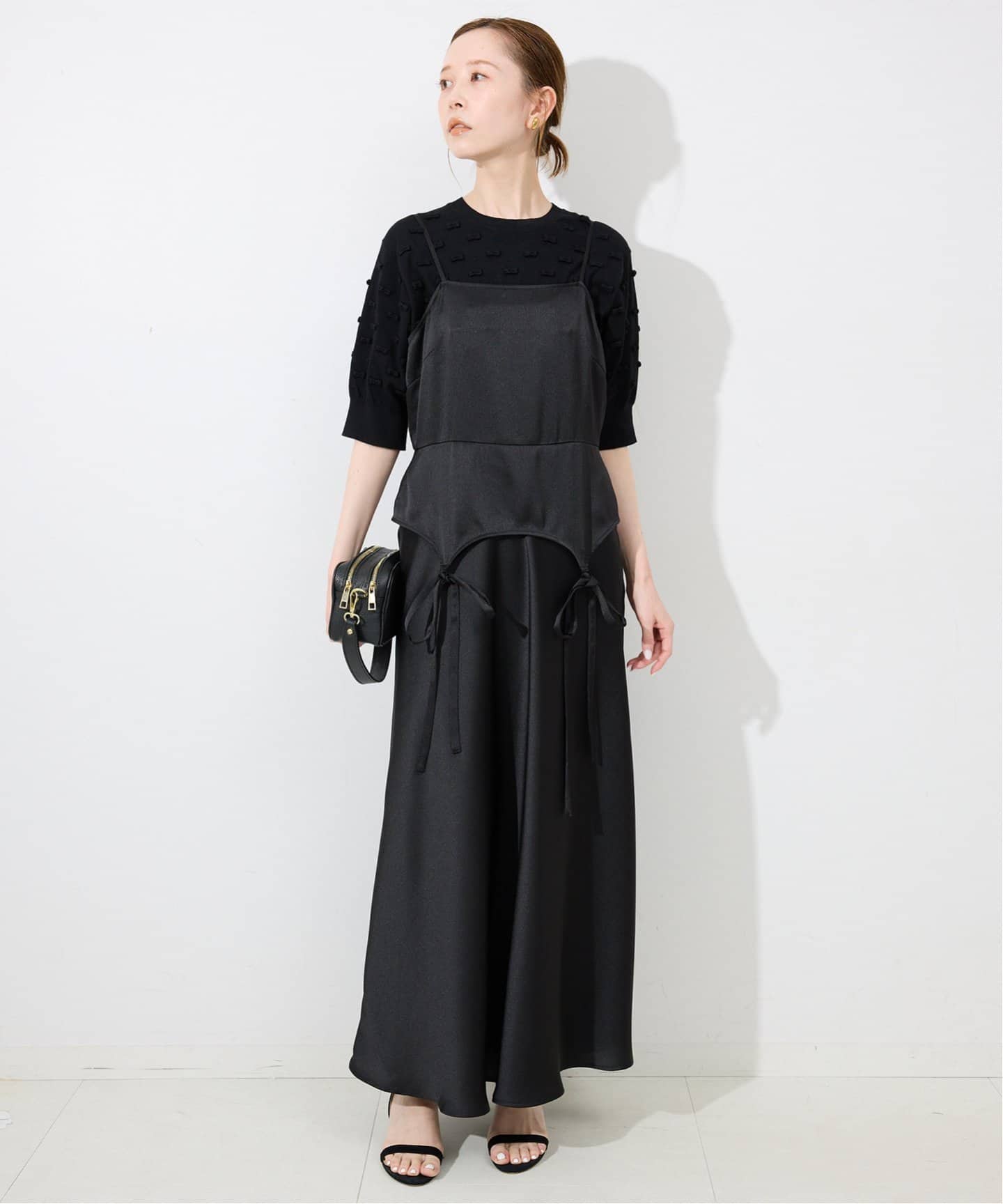 新品未使用タグ付　SLOBE IENA rribon ニット　白 WEB/一部店舗限定》ribbon ニット（ニット／セーター）｜SLOBE