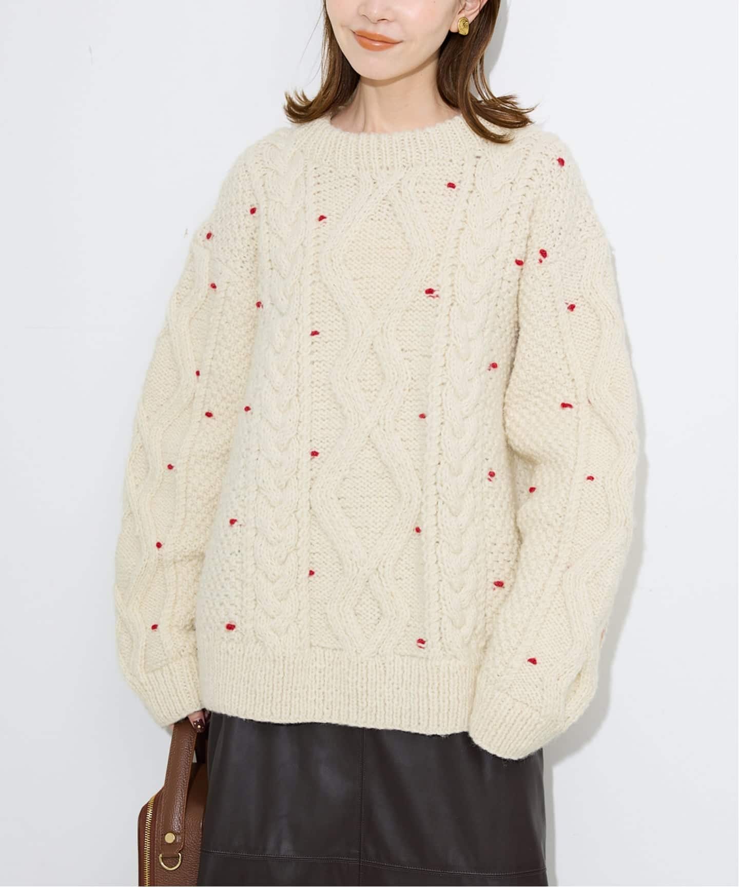 予約》embroideryハンドニット（ニット／セーター）｜SLOBE IENA