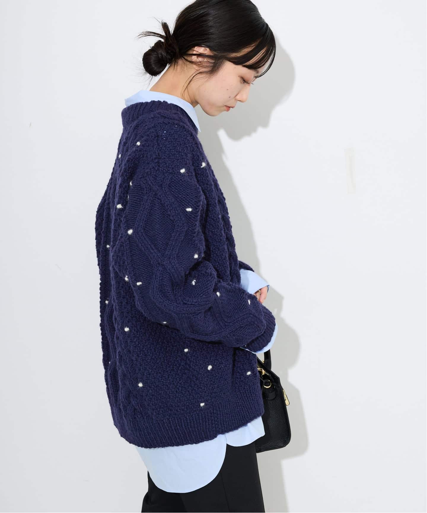 embroideryハンドニット（ニット／セーター）｜SLOBE IENA（スローブ