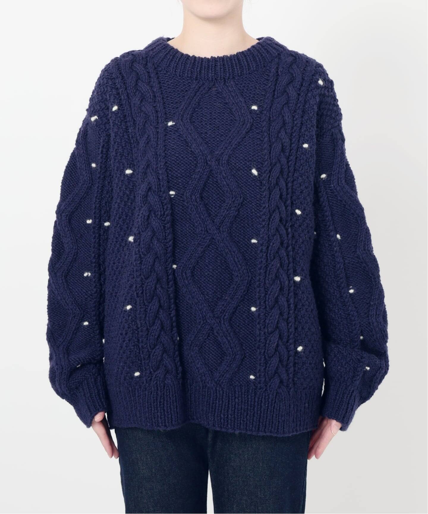 予約》embroideryハンドニット（ニット／セーター）｜SLOBE IENA