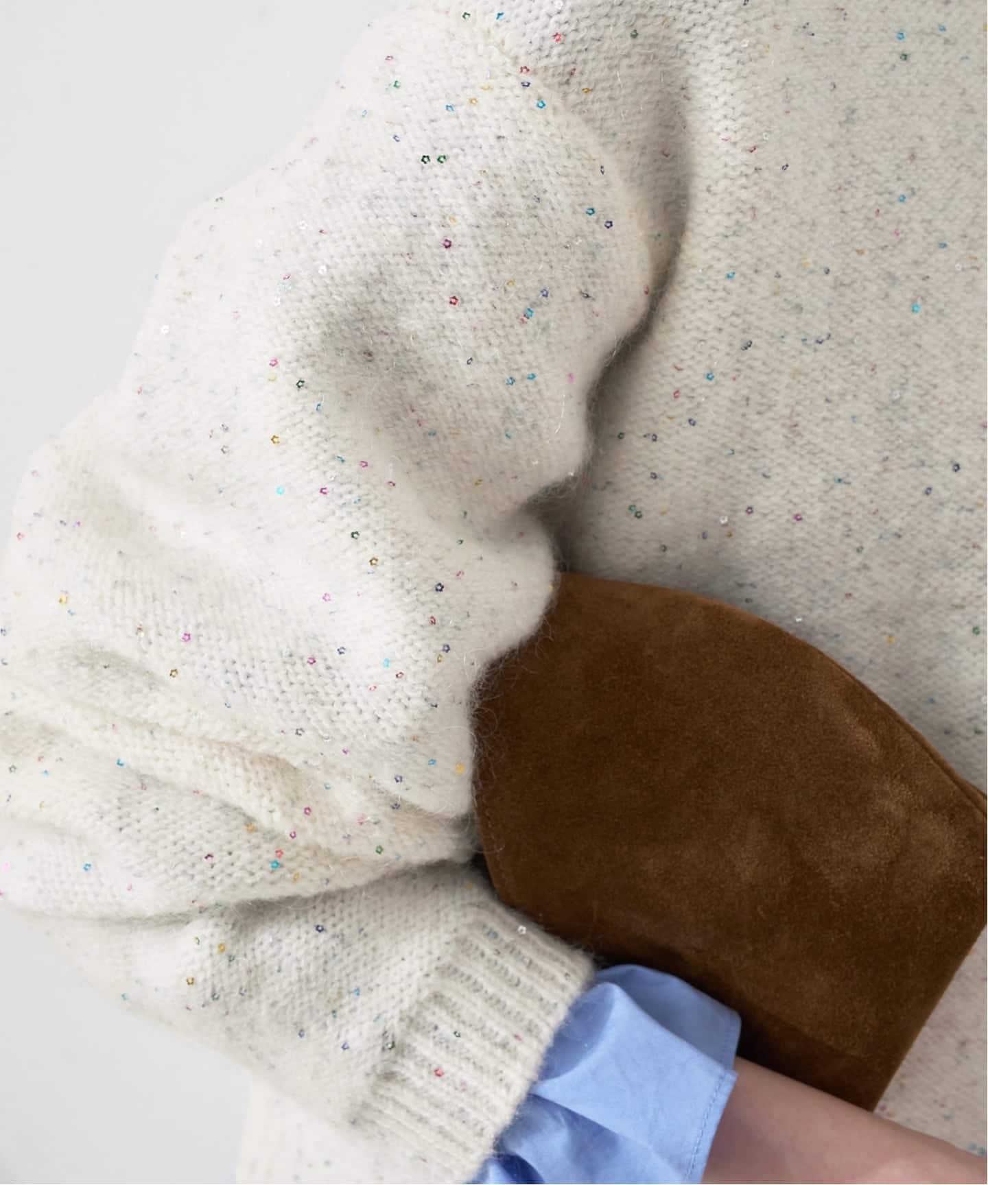 WEB限定/追加》スパンコールニット（ニット／セーター）｜SLOBE IENA