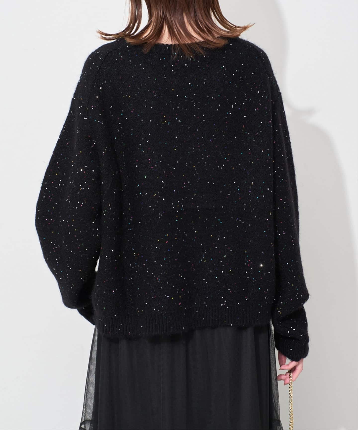 WEB限定/追加2予約》スパンコールニット（ニット／セーター）｜SLOBE
