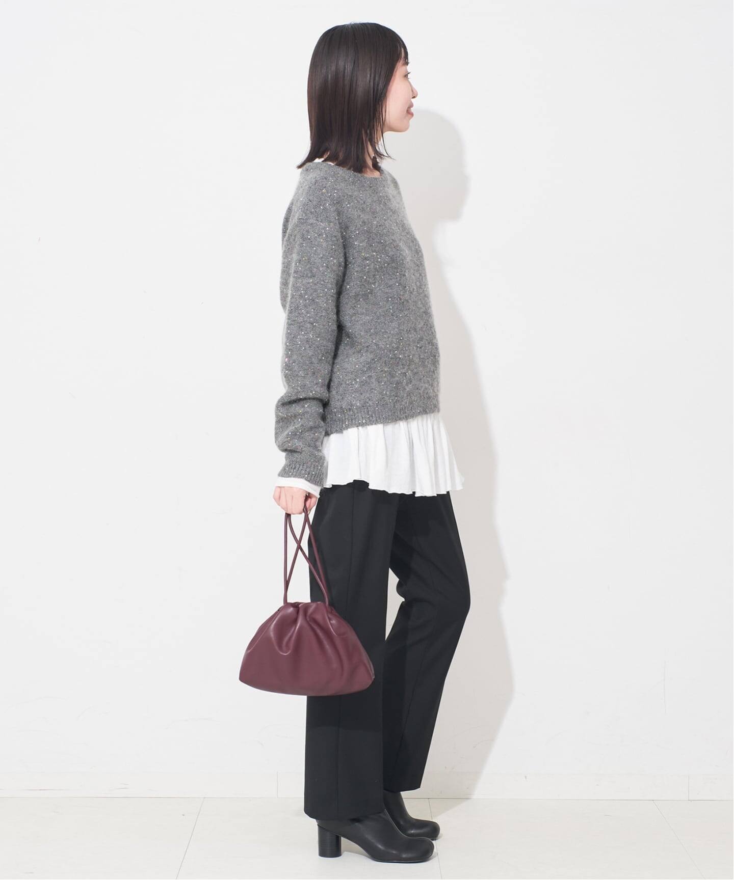 WEB限定/追加2予約》スパンコールニット（ニット／セーター）｜SLOBE