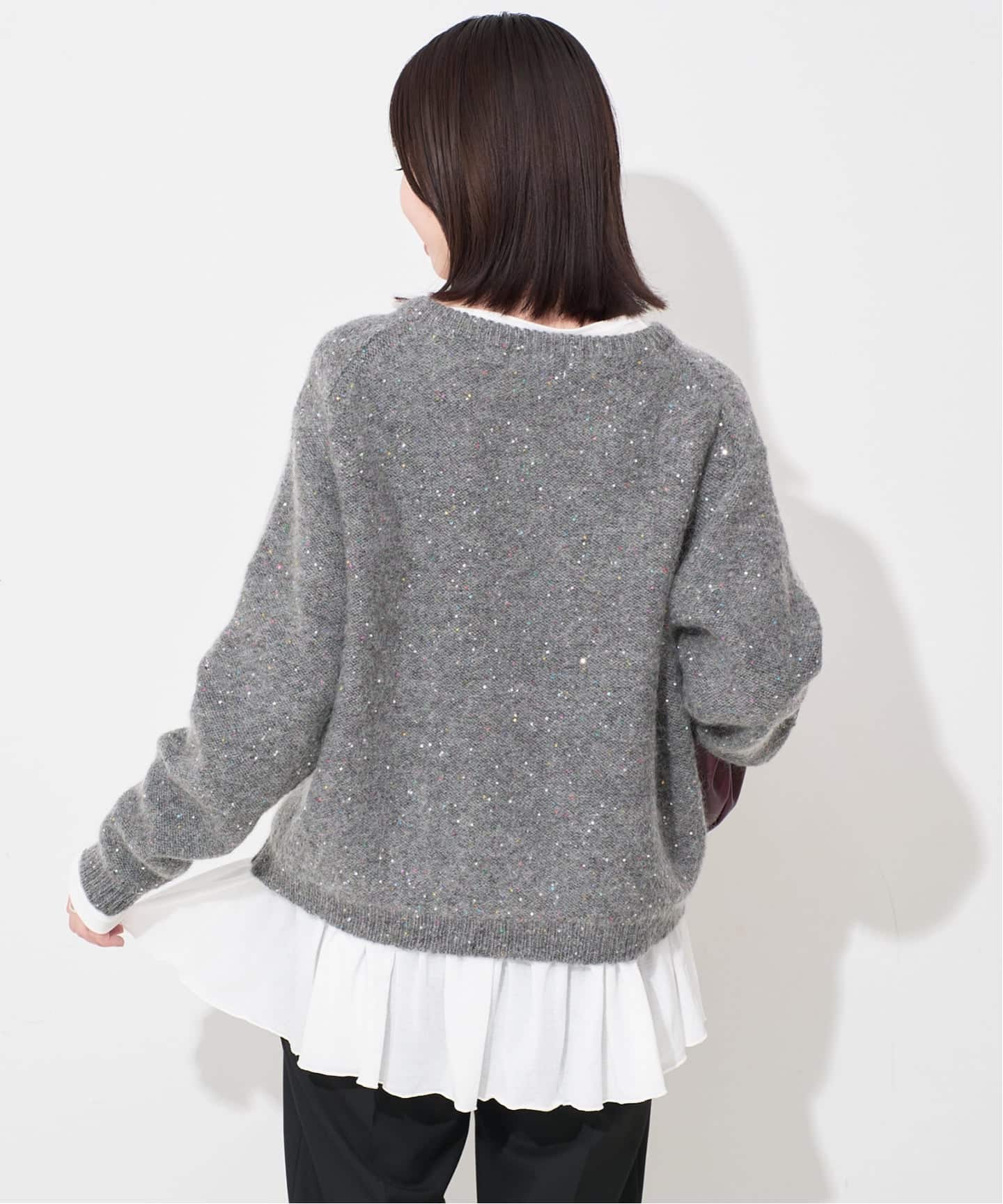 WEB限定/追加2》スパンコールニット（ニット／セーター）｜SLOBE IENA