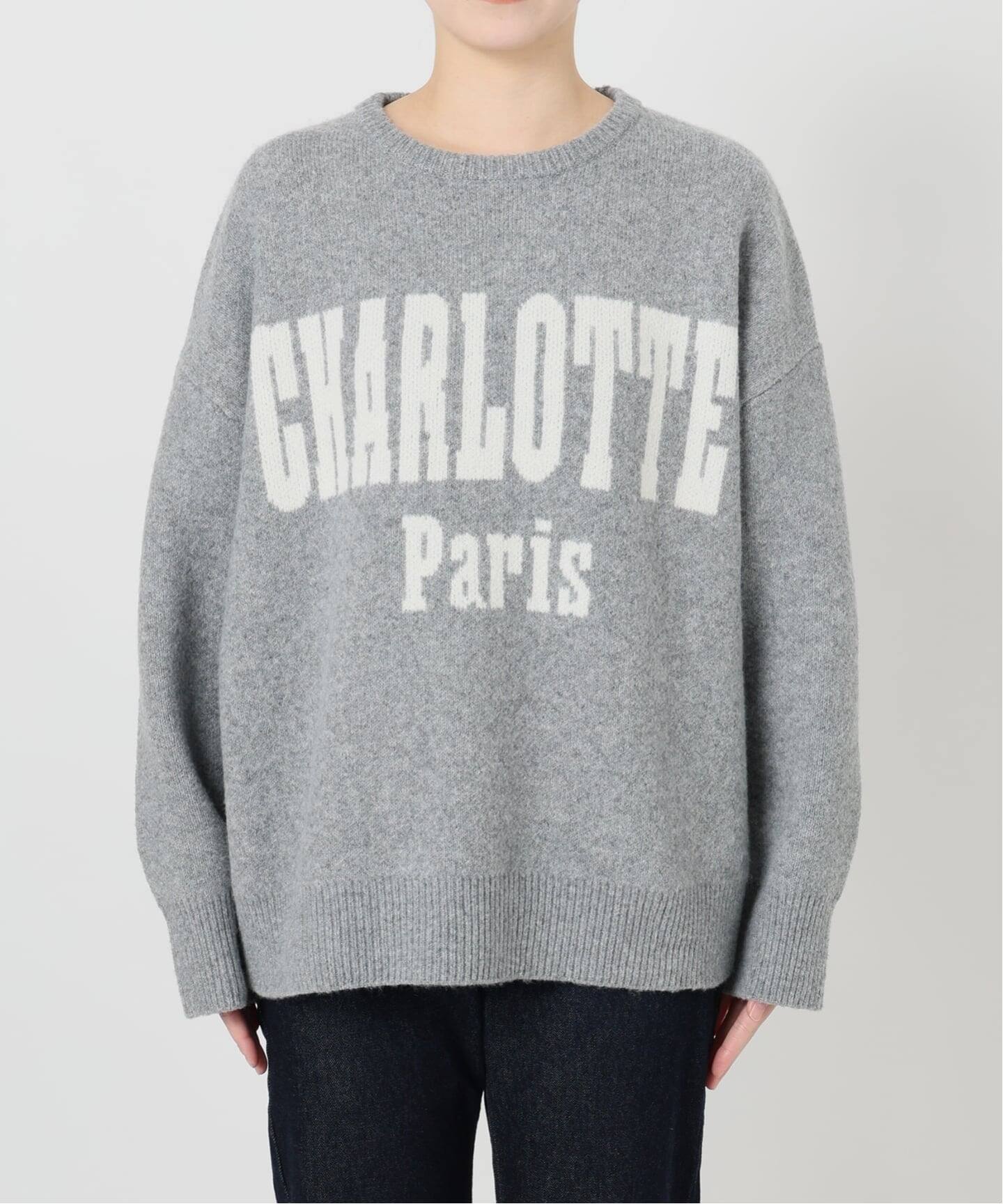 新品　ベイクルーズ　SLOBE IENA ロゴニット　13,200円　タグ付き CHARLOTTE ロゴニット（ニット／セーター）｜SLOBE IENA（スローブ