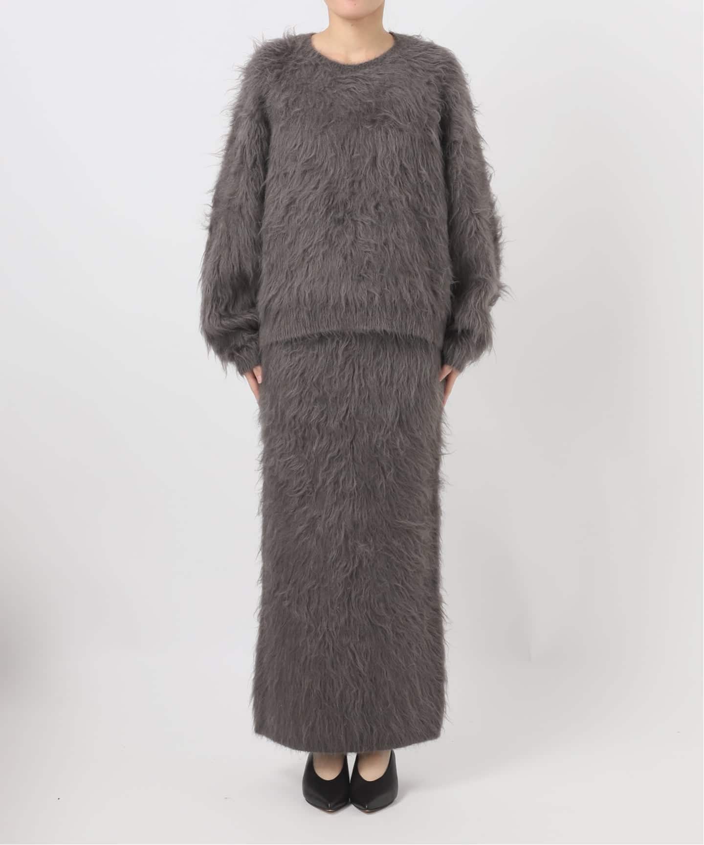 habi ファーニット セール】habi ファープルオーバー（ニット/セーター）｜SLOBE IENA