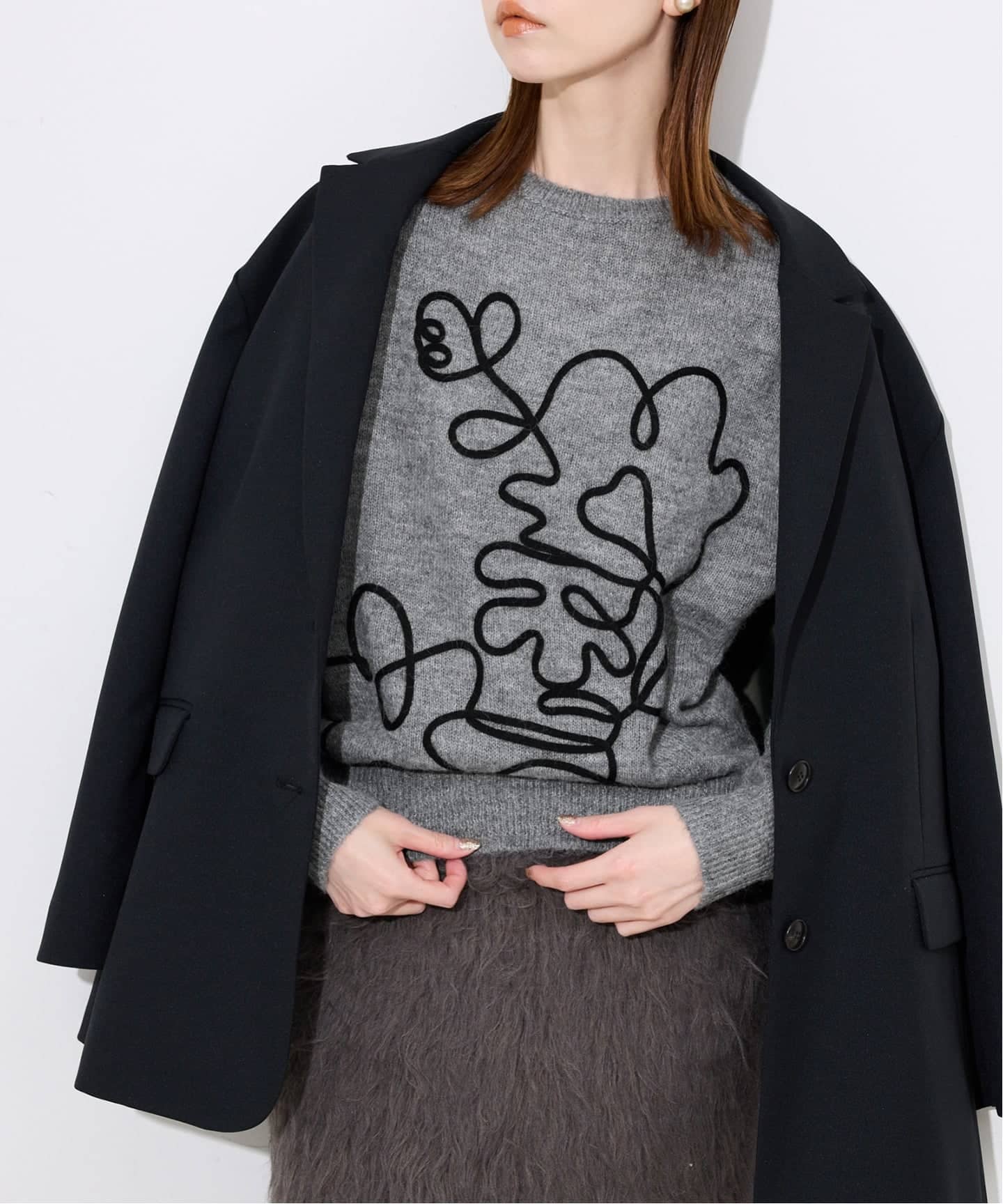 habi フラワーニット（ニット／セーター）｜SLOBE IENA（スローブ