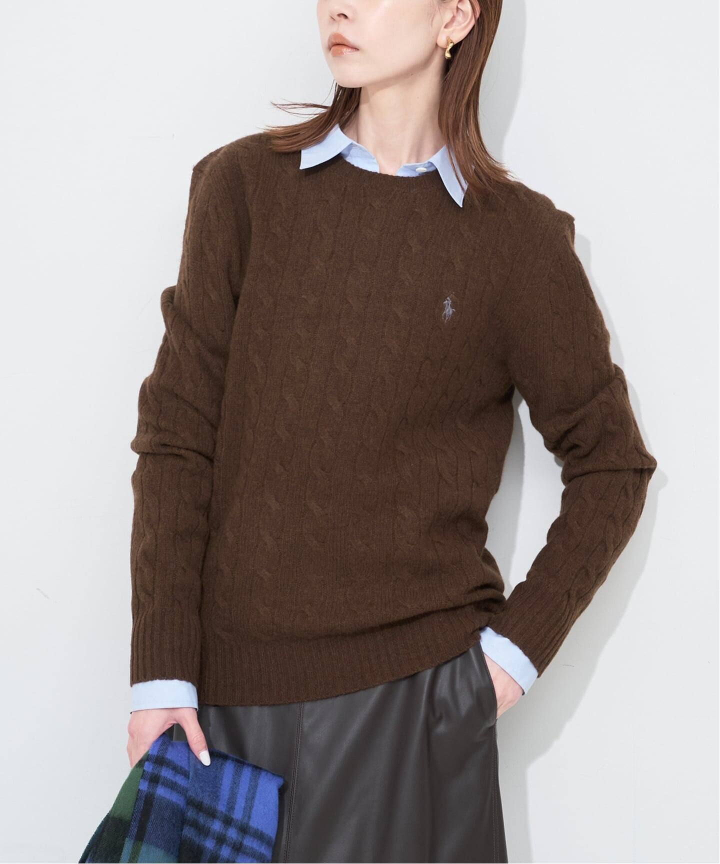 追加》POLO RALPH LAUREN/ポロ ラルフ ローレン ケーブルニット 