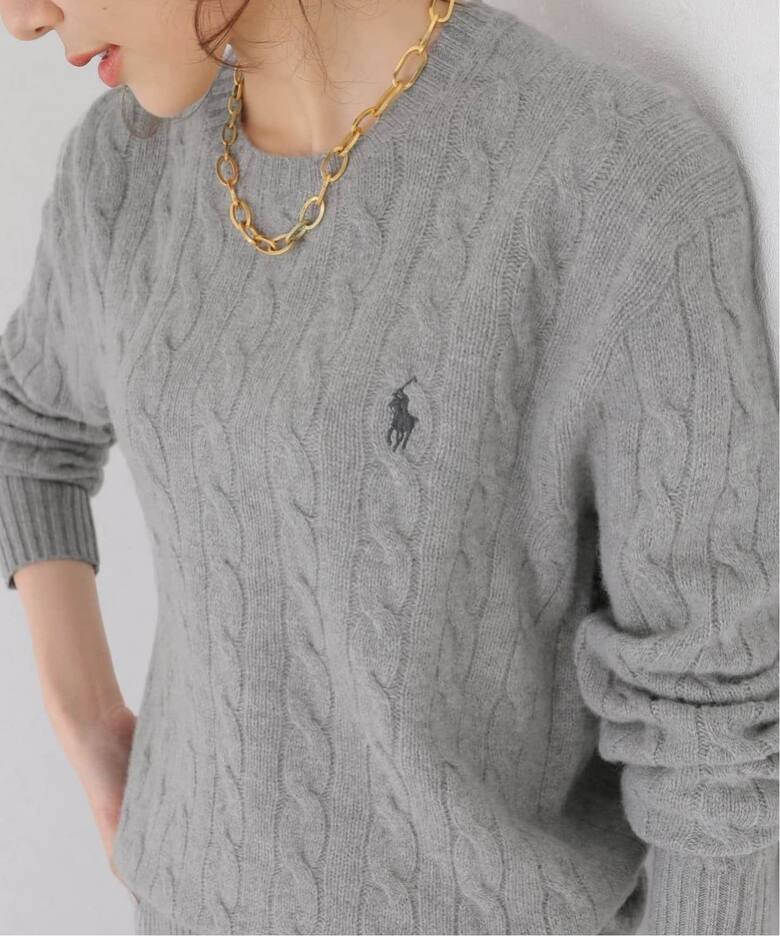 追加》POLO RALPH LAUREN/ポロ ラルフ ローレン ケーブルニット 