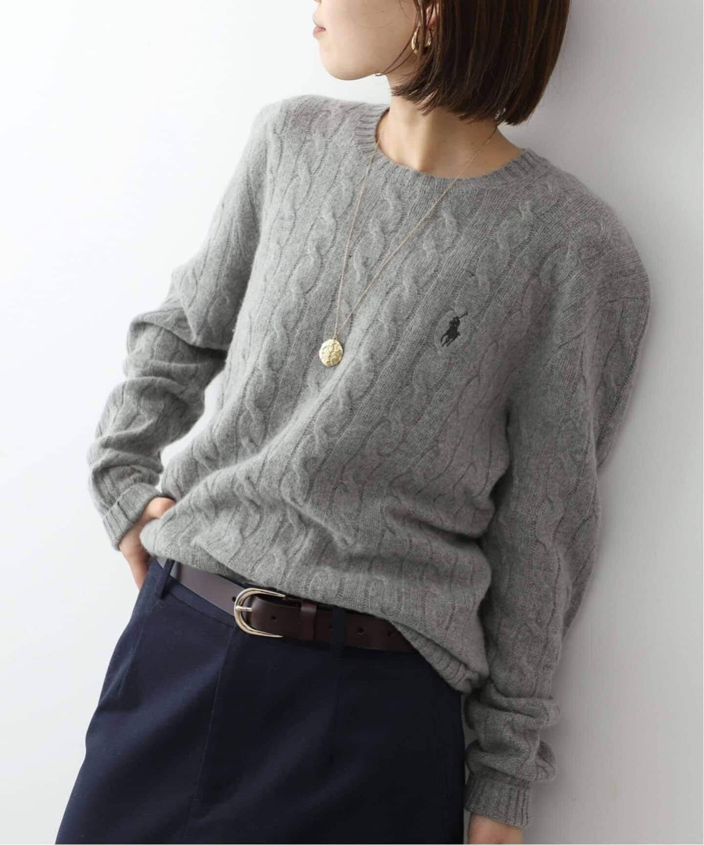 追加》POLO RALPH LAUREN/ポロ ラルフ ローレン ケーブルニット 