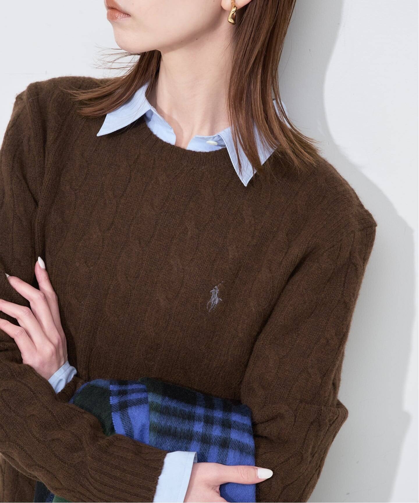 追加》POLO RALPH LAUREN/ポロ ラルフ ローレン ケーブルニット 
