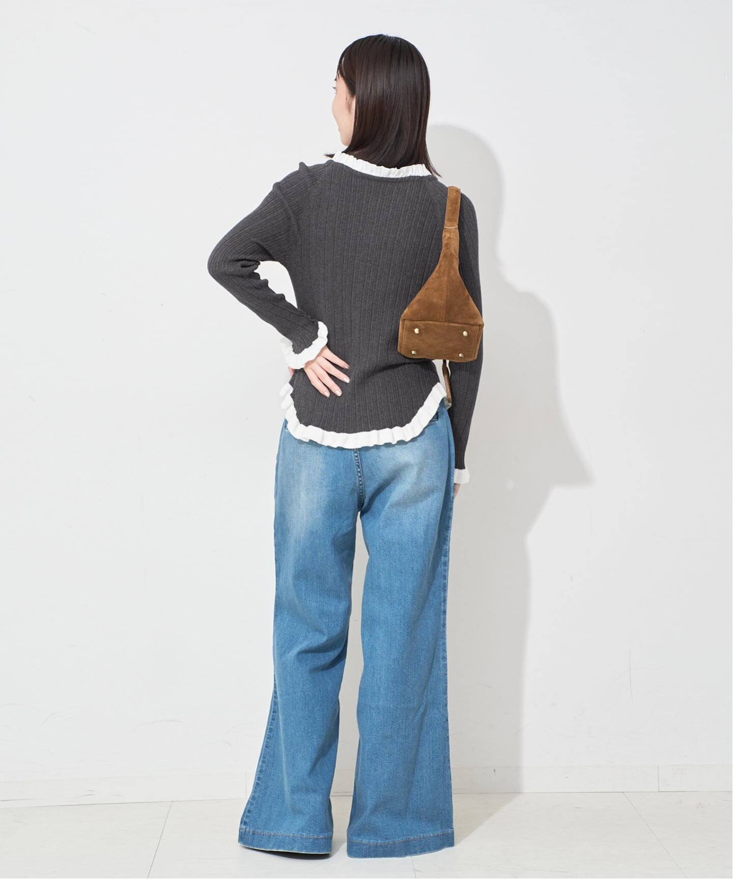 新品未使用　SLOBE IENAスローブイエナTGORトゴールフリルキャミソール 新品未使用 SLOBE IENAスローブイエナTGORトゴールフリルキャミソール