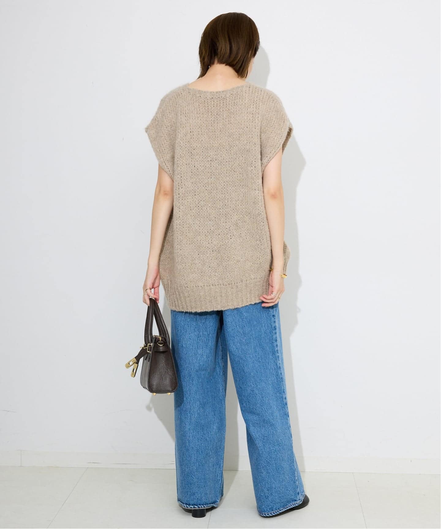 SLOBE IENA トリコットジーンマルク VNベスト VARTOUI 追加予約》TRICOTS JEAN MARC/トリコットジーンマルク VNベスト