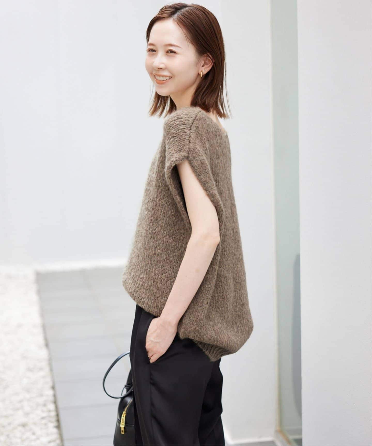 SLOBE IENA トリコットジーンマルク VNベスト VARTOUI SLOBE IENA｜《追加予約》TRICOTS JEAN MARC/トリコットジーン