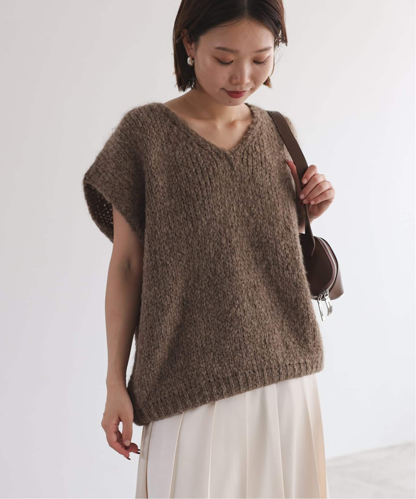 SLOBE IENA トリコットジーンマルク VNベスト VARTOUI SLOBE IENA｜《追加予約》TRICOTS JEAN MARC/トリコットジーン