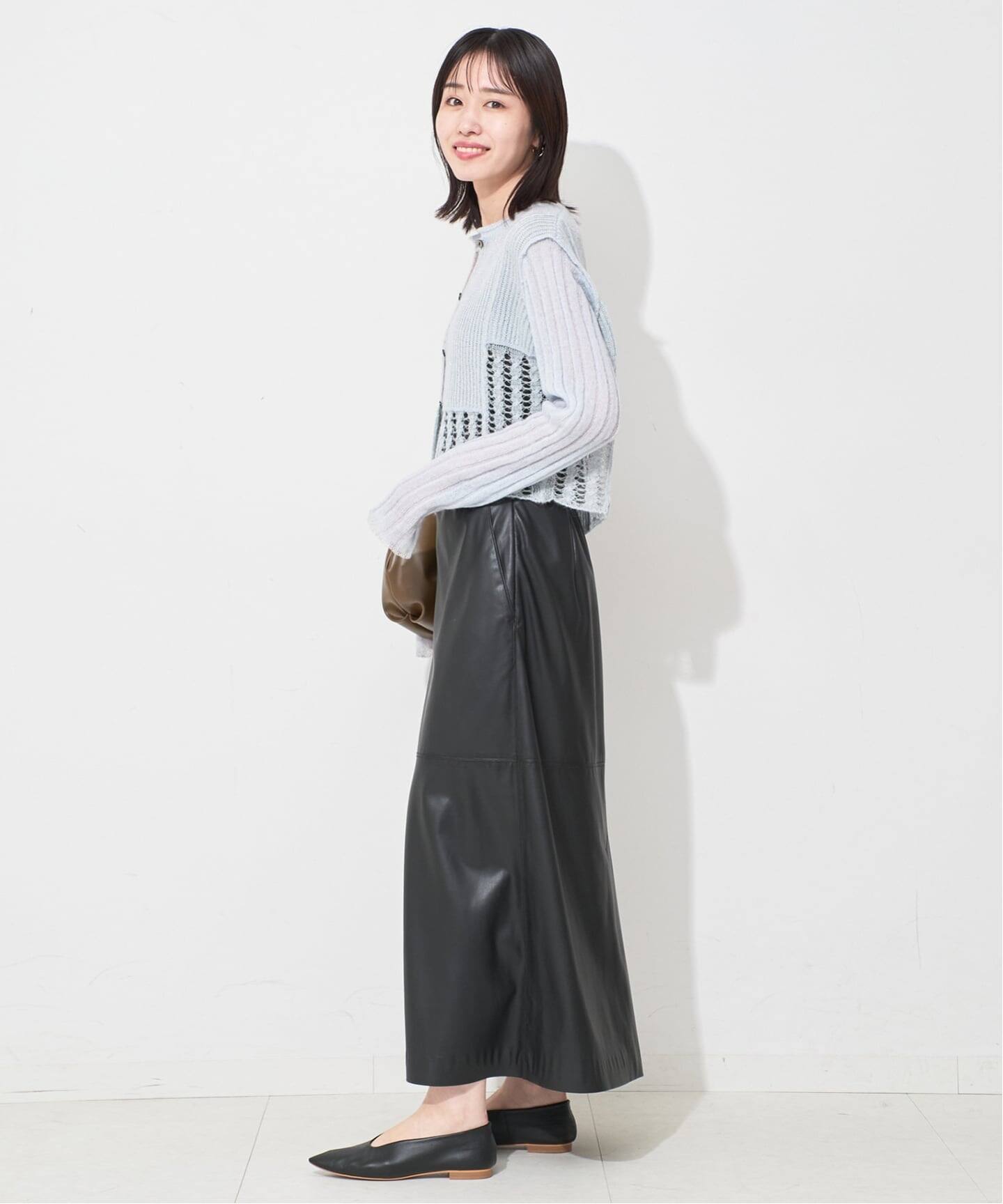 tyn.tgor トゴール キルティング フラワー ビーズ カーディガン フラワーモチーフ ニット カーディガン HUIT 全4色｜hit431-0169