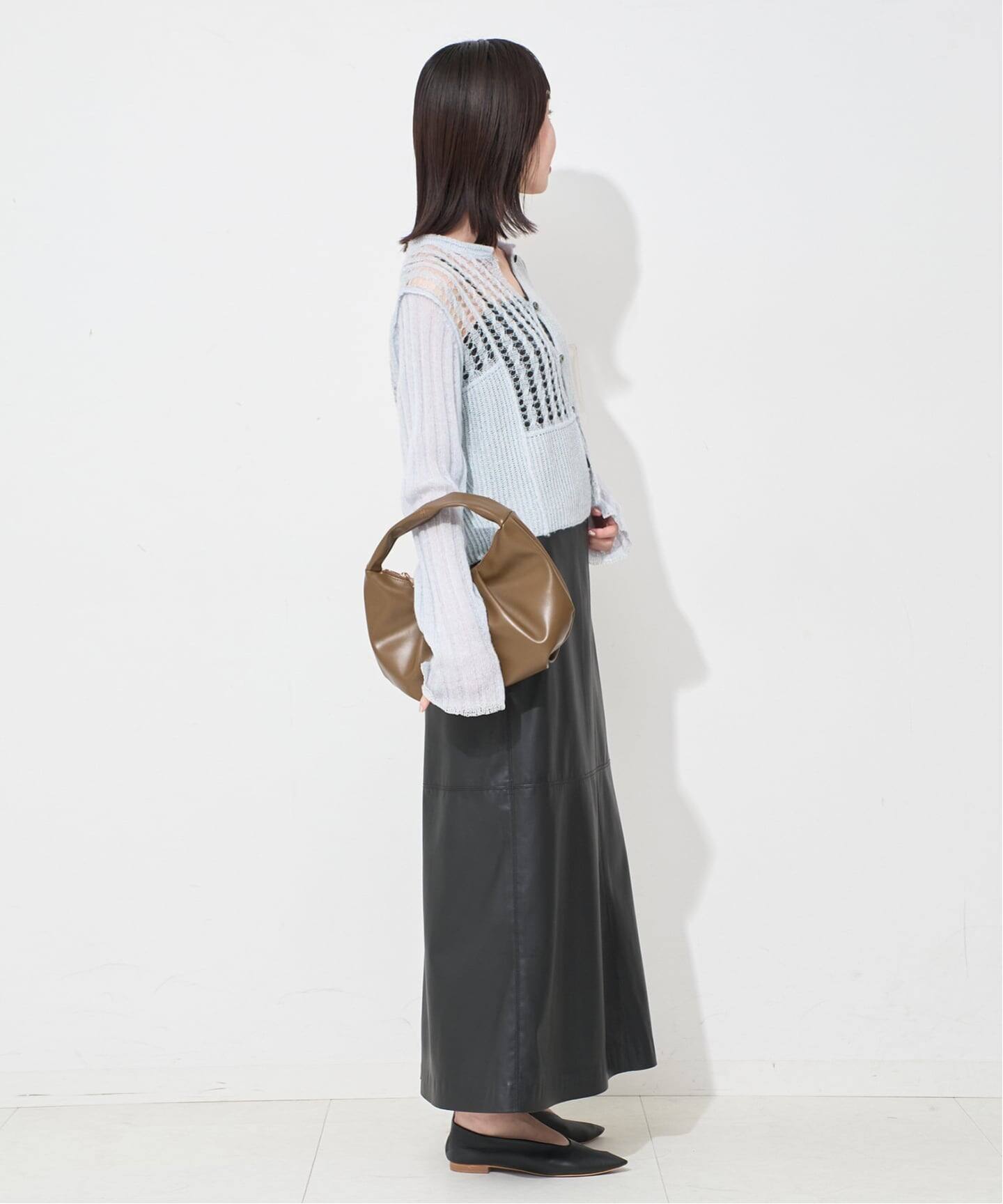 tyn.tgor トゴール キルティング フラワー ビーズ カーディガン フラワーモチーフ ニット カーディガン HUIT 全4色｜hit431-0169