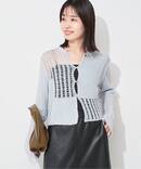 tyn.TGOR/トゴール グリッターモヘヤカーディガン TG5A-J0202