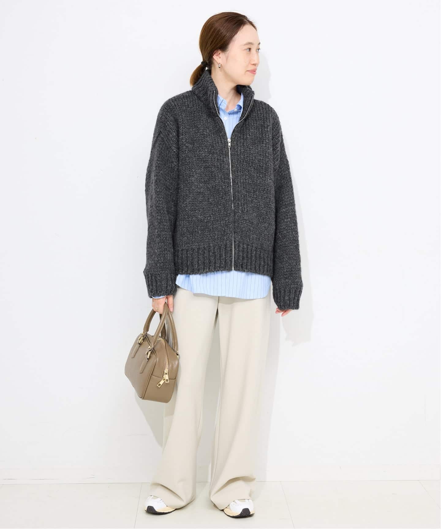 TRICOTS JEAN MARC SLOBE別注 ジップカーディガン PRESTON