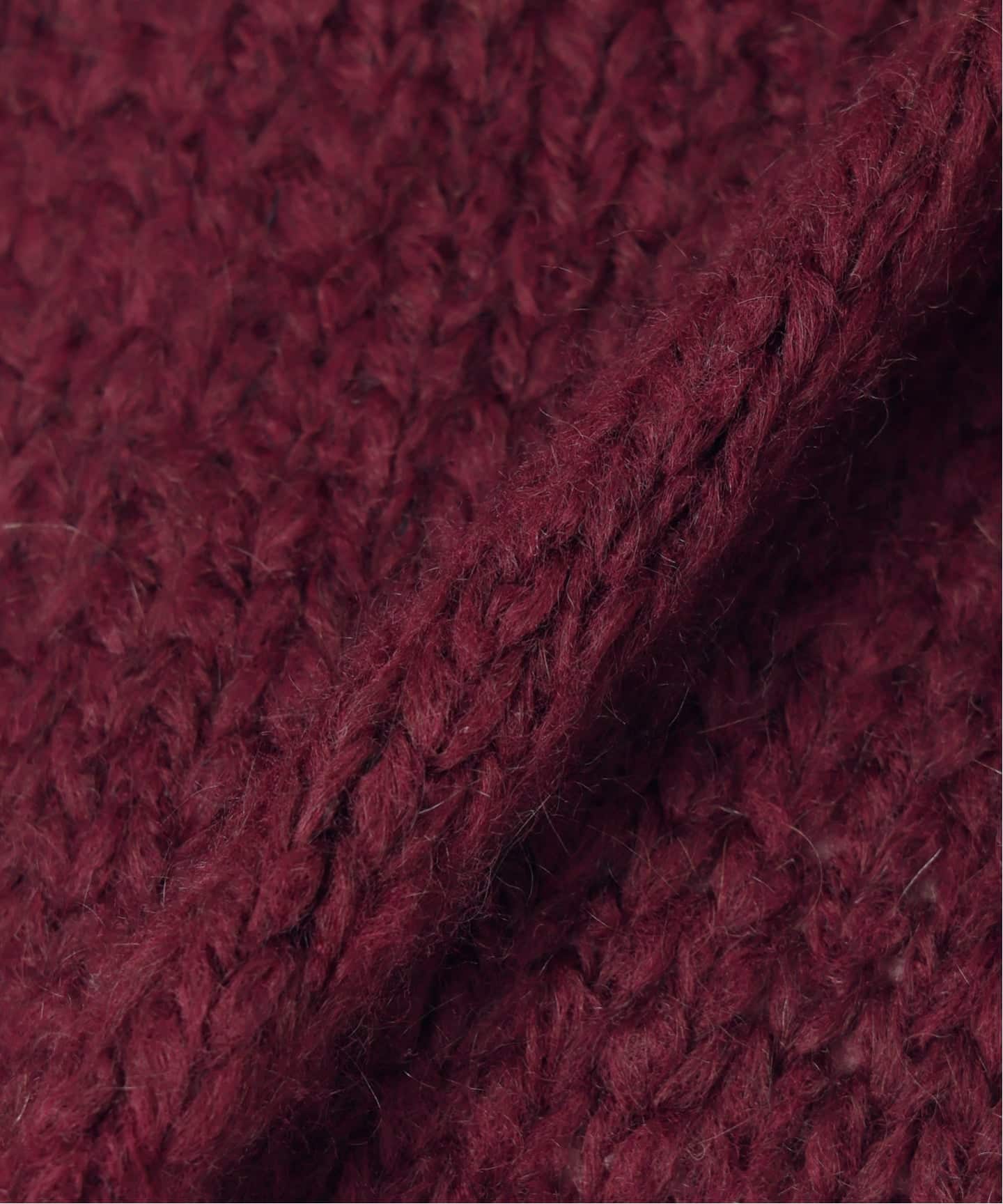 【新品未使用】トリコットジーンマルク SLOBE別注 ボルドー 追加2》TRICOTS JEAN MARC/トリコットジーンマルク SLOBE別注 PO KNIT