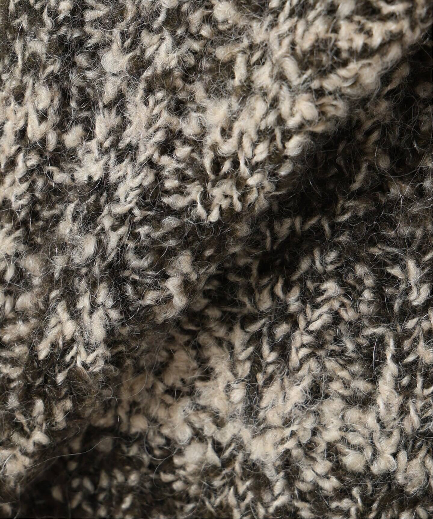 SLOBE IENAクリンクルクリンクルクリンクル　モヘア mix knit crinkle crinkle crinkle mohair mix knit bustier CC-4028（ニット