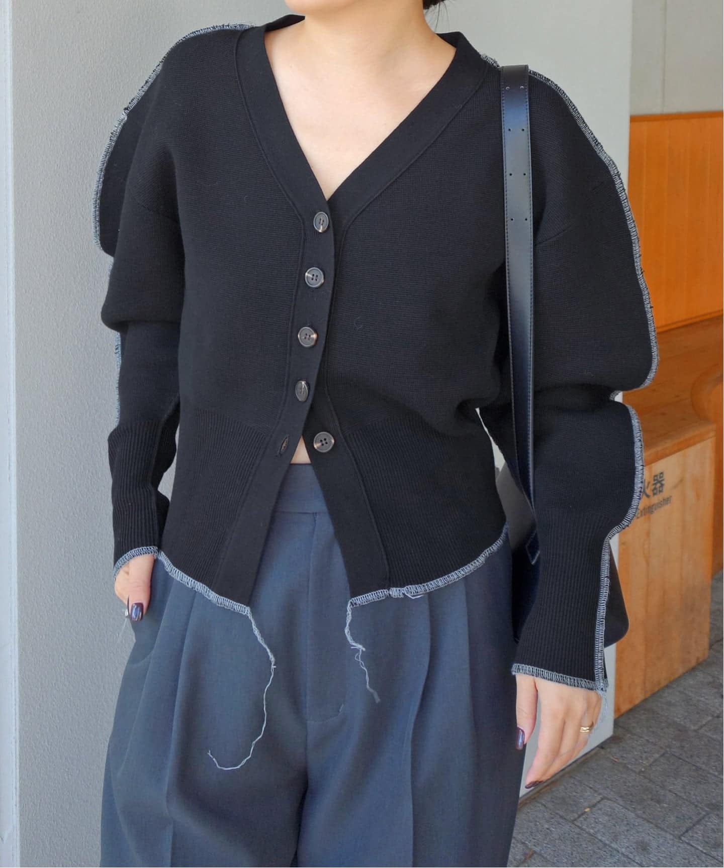 PROVOKE/プロヴォーク コクーンスリーブカーデ PV-020035