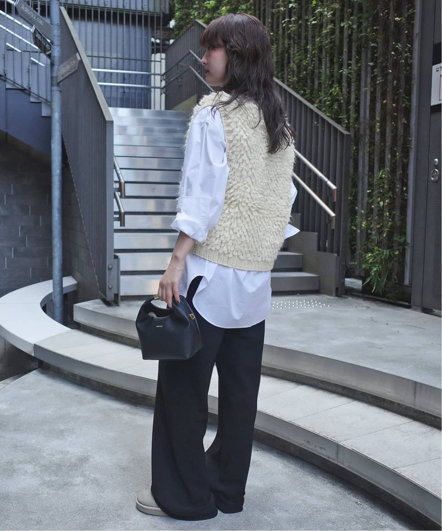 NEPAL HAND KNIT SLOBE別注 ループニットベスト（ベスト）｜SLOBE IENA