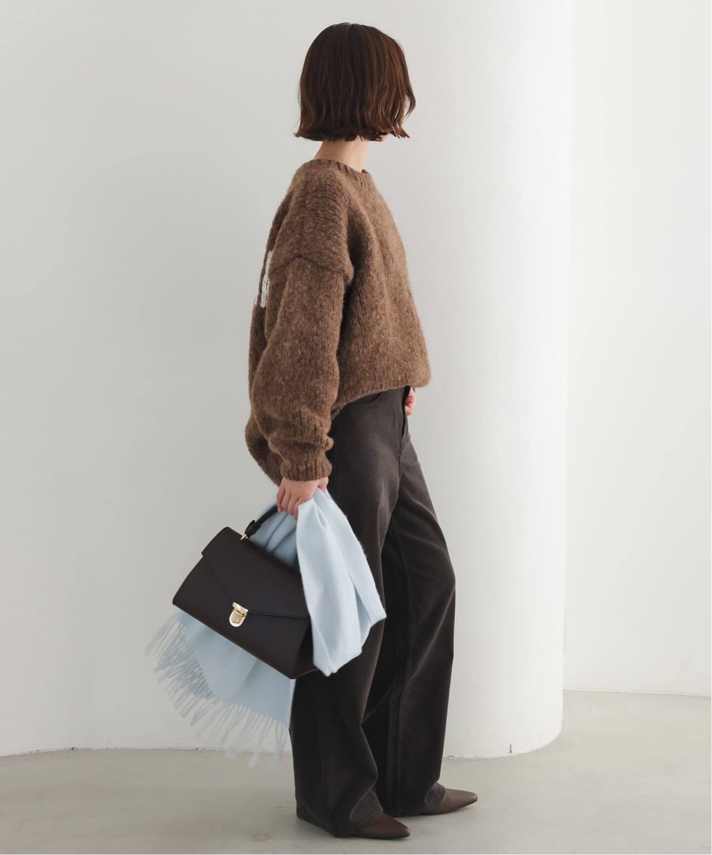 81BRANCA/ハチイチブランカ SLOBE別注 ペルーニット（ニット／セーター