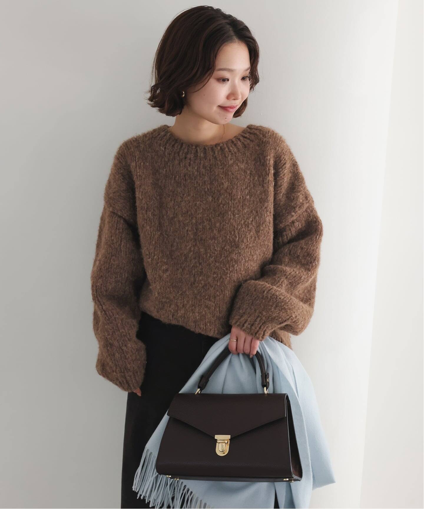81BRANCA/ハチイチブランカ SLOBE別注 ペルーニット(ニット/セーター 81BRANCA/ハチイチブランカ SLOBE別注 ペルーニット(ニット/セーター