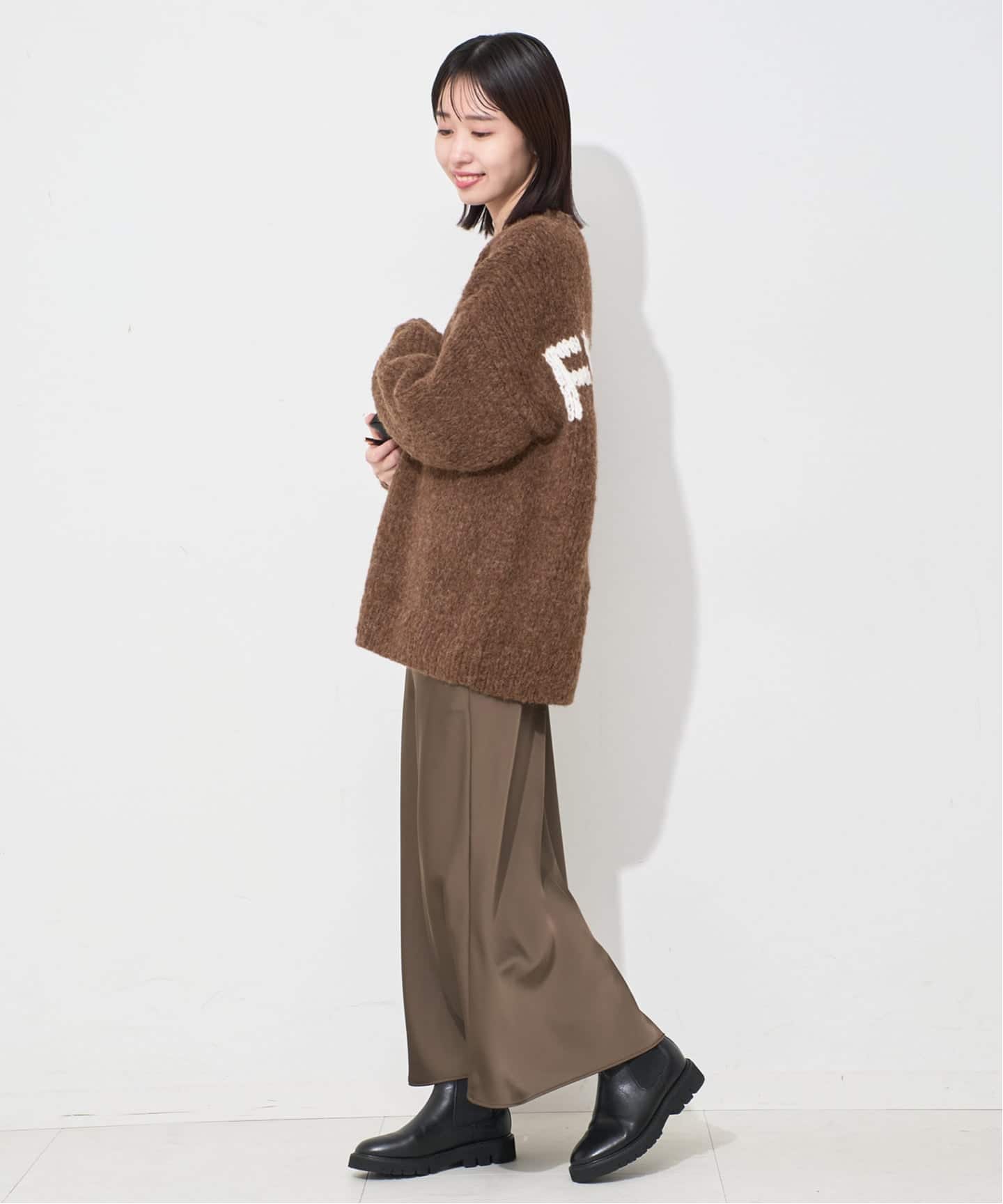 81BRANCA/ハチイチブランカ SLOBE別注 ペルーニット（ニット／セーター