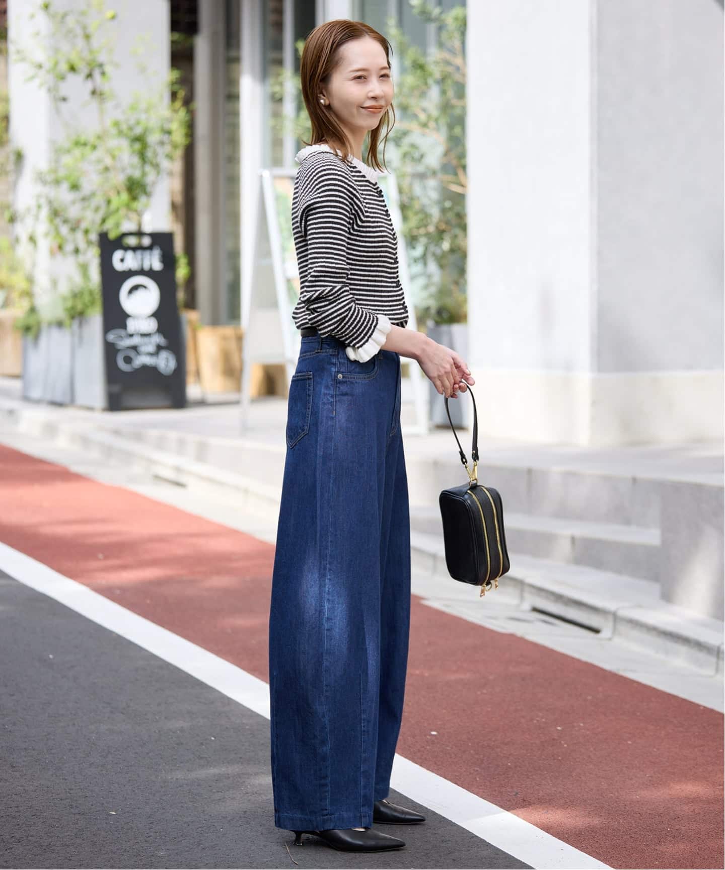 追加》tyn.TGOR/トゴール フリルカーディガン J0102（カーディガン