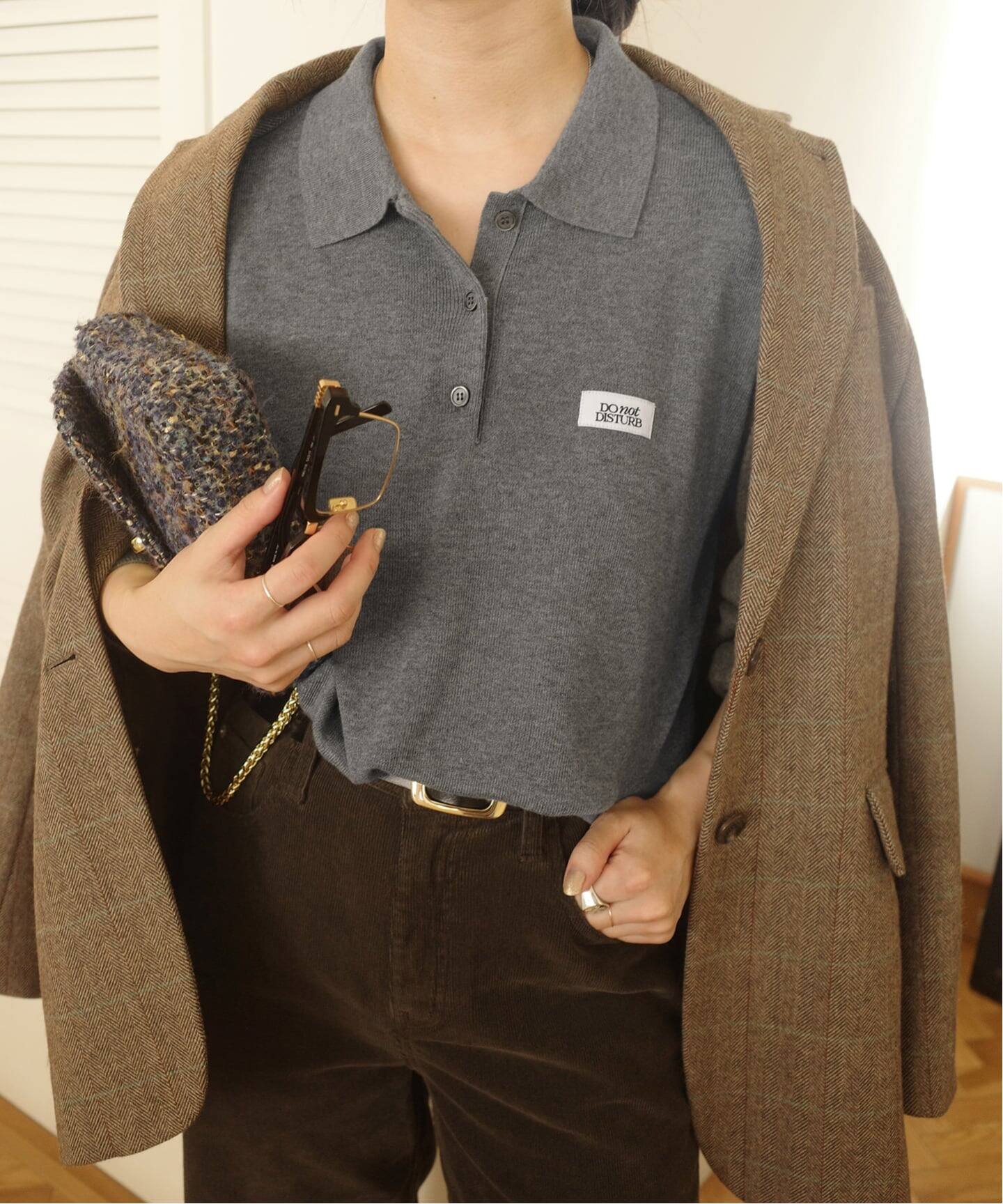 追加》LOUNA SLOBE別注 ニットポロ（ニット／セーター）｜SLOBE IENA